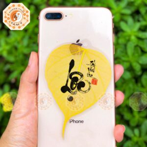 Lá Bồ Đề Thư Pháp Chữ Lộc