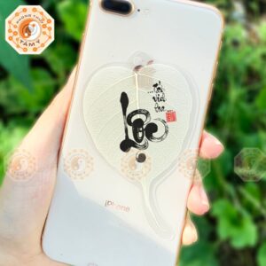 Lá Bồ Đề Chữ Lộc Thư Pháp 3