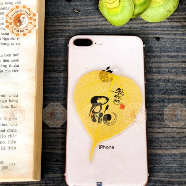 Lá Bồ Đề Chữ Phú Sinh Phú Quý