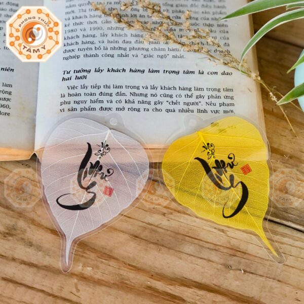 Lá Bồ Đề Chữ Thư Pháp Vạn Sự Như Ý