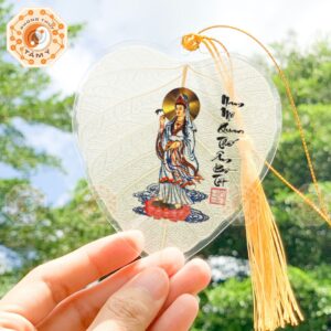 Lá Bồ Đề - Hình Bồ Tát