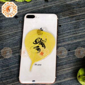 Lá Bồ Đề Thư Pháp Chữ Bình An 1