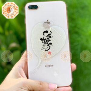 Lá Bồ Đề Thư Pháp Chữ Cát Tường 2