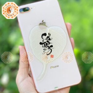 Lá Bồ Đề Thư Pháp Chữ Cát Tường 3