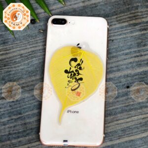 Lá Bồ Đề Chữ Cát Tường (Chúc May Mắn Và Bình An)