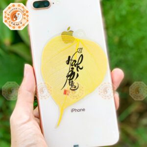 Lá Bồ Đề Thư Pháp Chữ Hanh Phúc 1