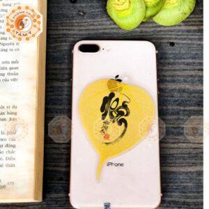 Lá Bồ Đề Chữ Nhẫn Màu Vàng