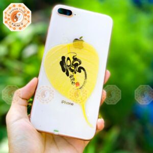 Lá Bồ Đề Chữ Nhẫn (Chúc May Mắn Và Bình An)