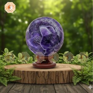 Quả Cầu Thạch Anh Tím 2A