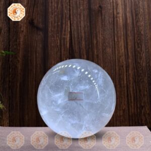 Quả Cầu Thạch Anh Trắng Vân Mây 3A