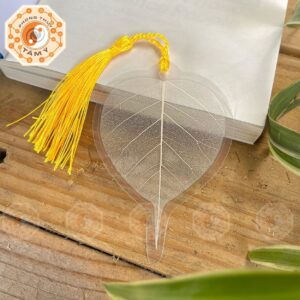 Xương Lá Bồ Đề Trơn Nhuộm Trắng 6